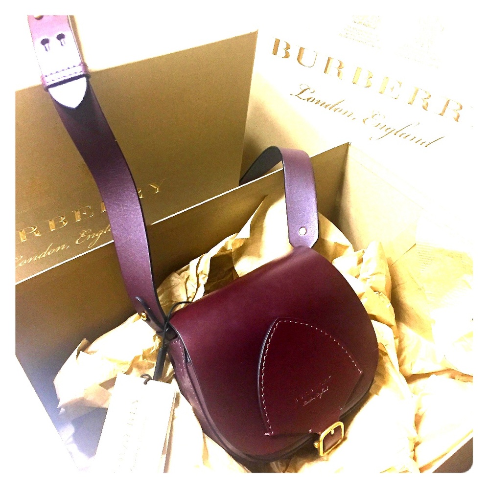 Authentic Burberry Crossbody Satchel - Picture 2 of 7